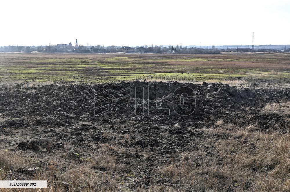 Front-line Orikhiv in winter