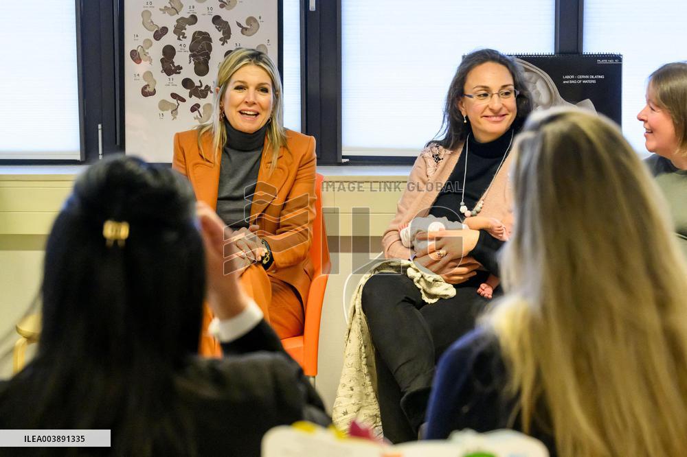 Queen Maxima Visits Promising Start Zeist - Netherlands