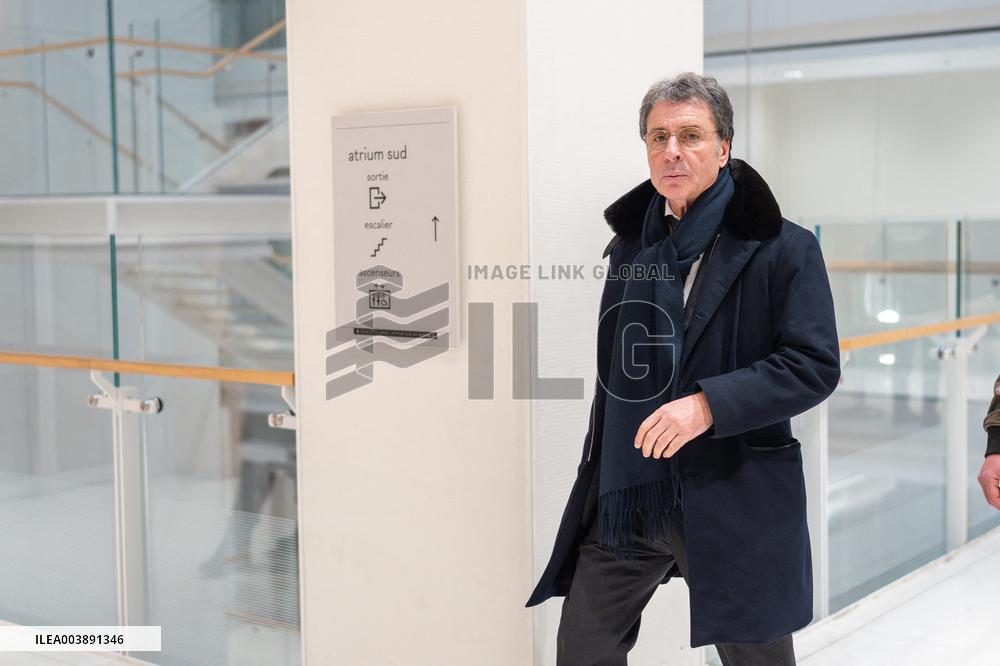 Nicolas Sarkozy trial for illegal campaign financing from Lybia - Paris AJ