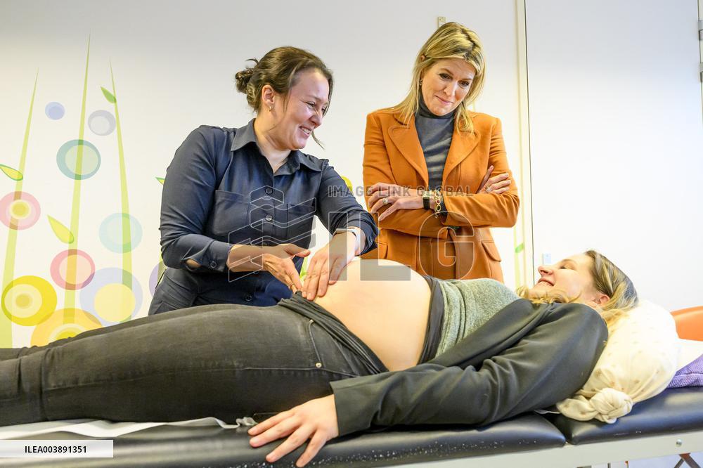Queen Maxima Visits Promising Start Zeist - Netherlands