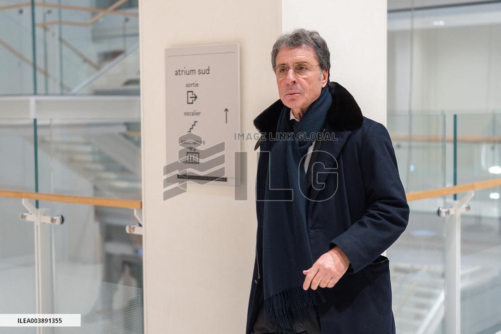 Nicolas Sarkozy trial for illegal campaign financing from Lybia - Paris AJ