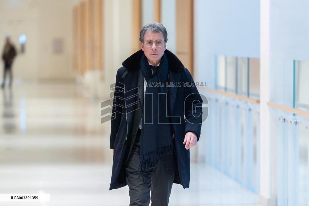 Nicolas Sarkozy trial for illegal campaign financing from Lybia - Paris AJ