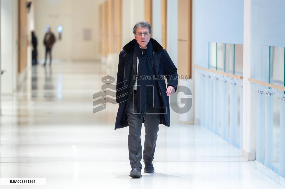 Nicolas Sarkozy trial for illegal campaign financing from Lybia - Paris AJ