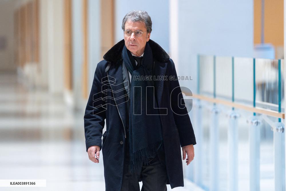 Nicolas Sarkozy trial for illegal campaign financing from Lybia - Paris AJ