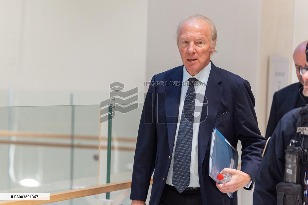 Nicolas Sarkozy trial for illegal campaign financing from Lybia - Paris AJ