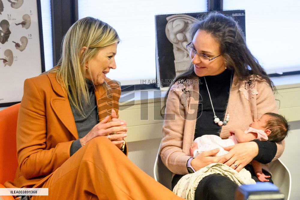 Queen Maxima Visits Promising Start Zeist - Netherlands