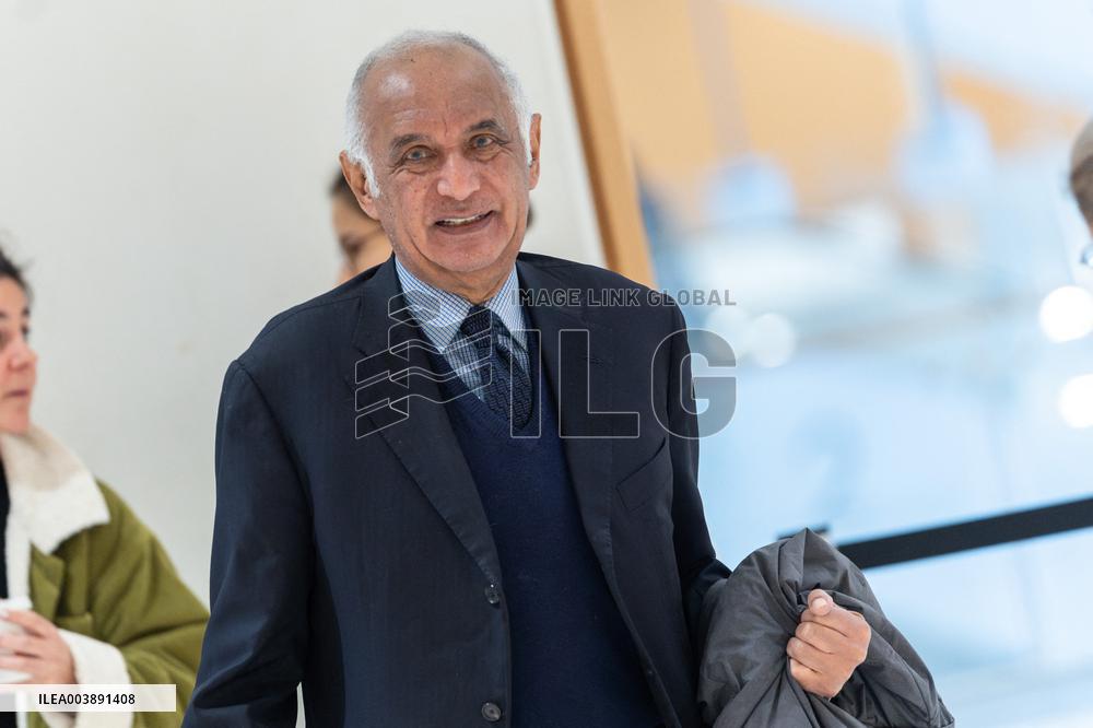 Nicolas Sarkozy trial for illegal campaign financing from Lybia - Paris AJ