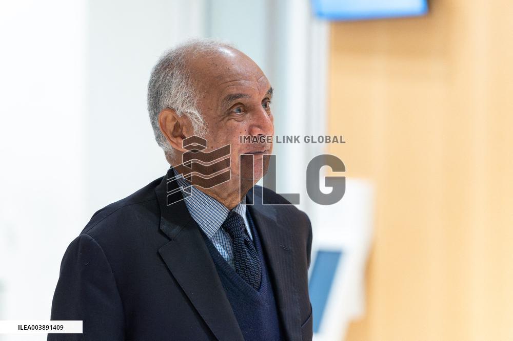 Nicolas Sarkozy trial for illegal campaign financing from Lybia - Paris AJ