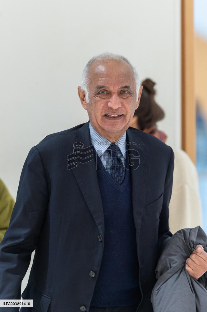 Nicolas Sarkozy trial for illegal campaign financing from Lybia - Paris AJ