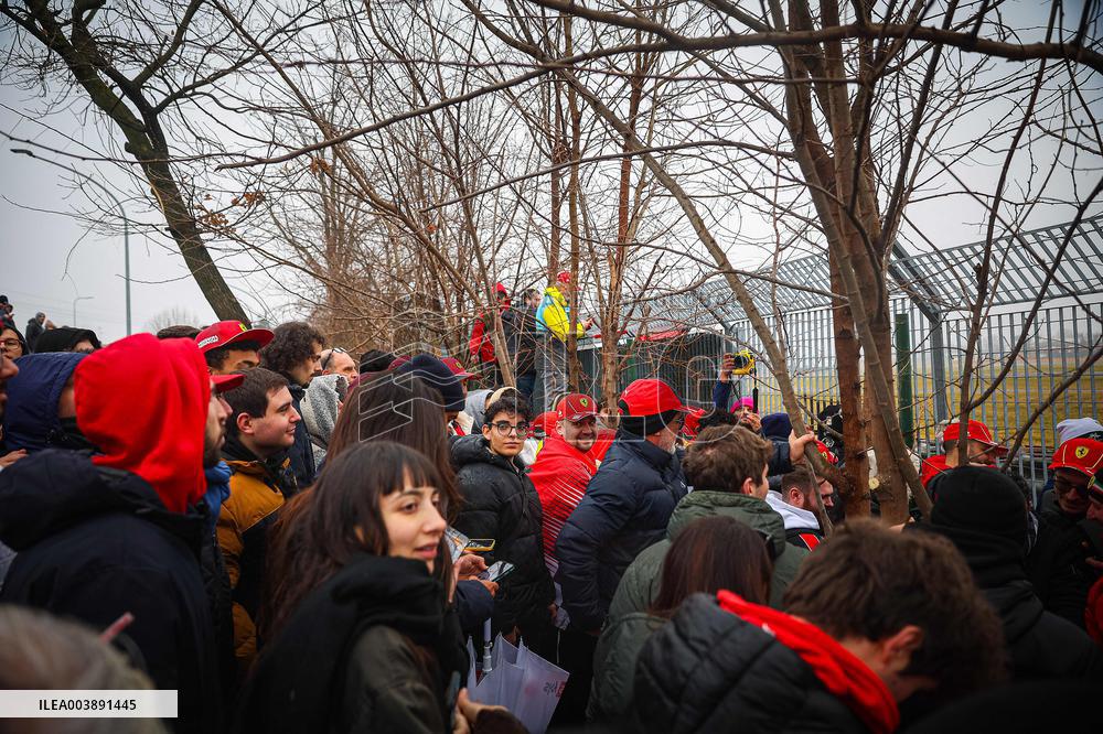 MOTORI - Formula 1 - Lewis Hamilton sulla Ferrari