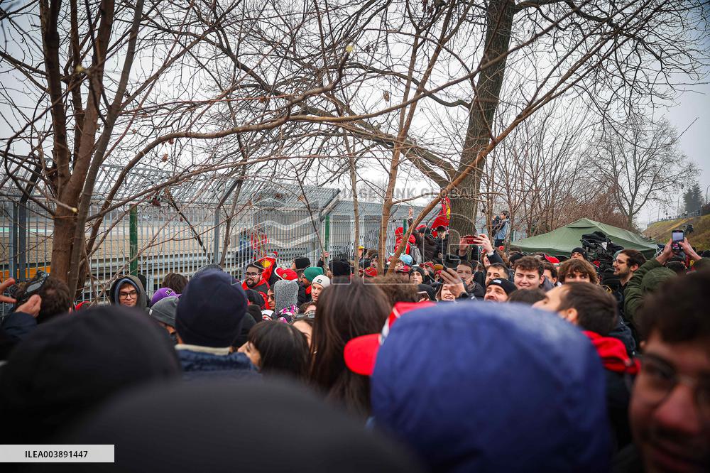 MOTORI - Formula 1 - Lewis Hamilton sulla Ferrari