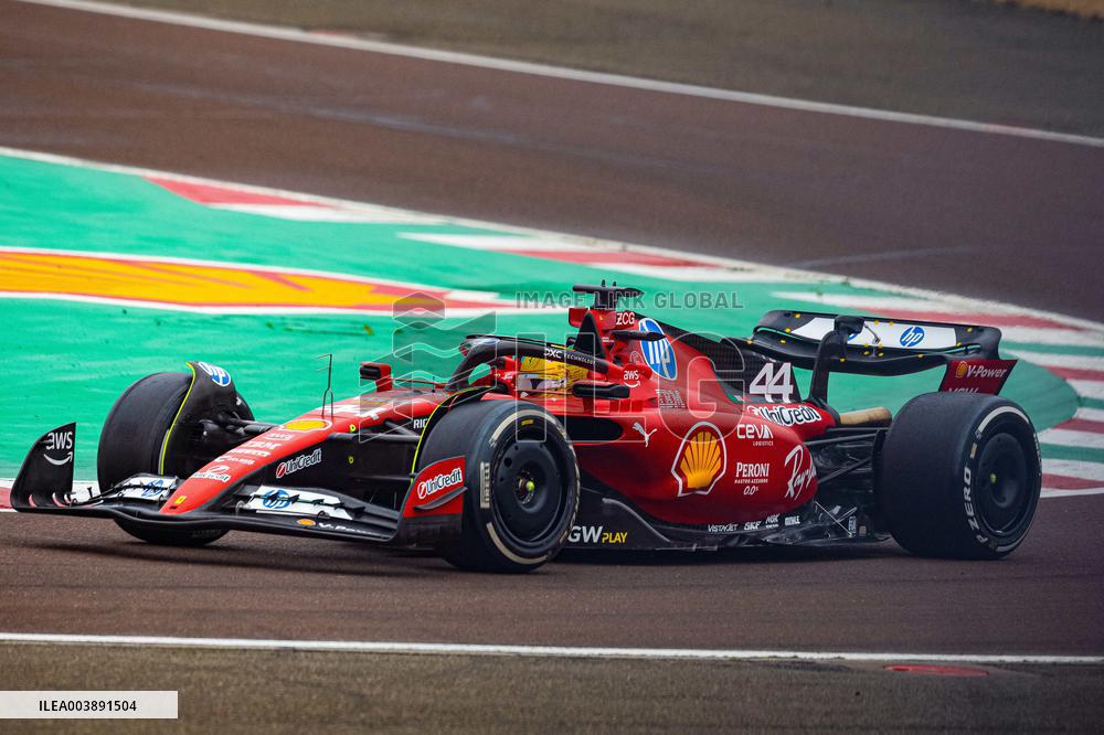 MOTORI - Formula 1 - Lewis Hamilton sulla Ferrari