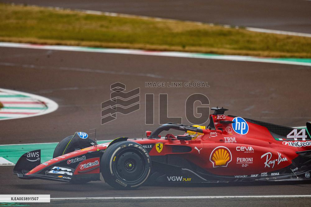 MOTORI - Formula 1 - Lewis Hamilton sulla Ferrari