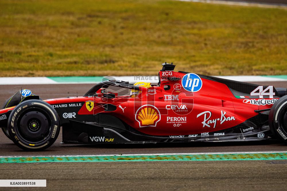 MOTORI - Formula 1 - Lewis Hamilton sulla Ferrari
