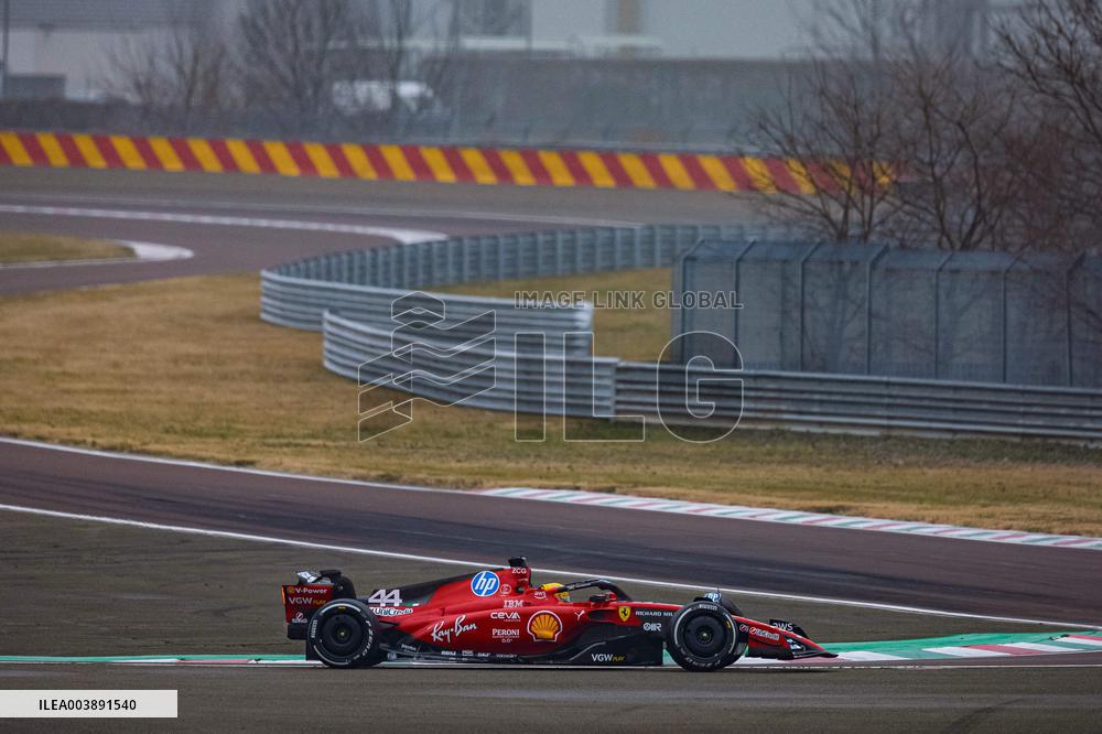 MOTORI - Formula 1 - Lewis Hamilton sulla Ferrari