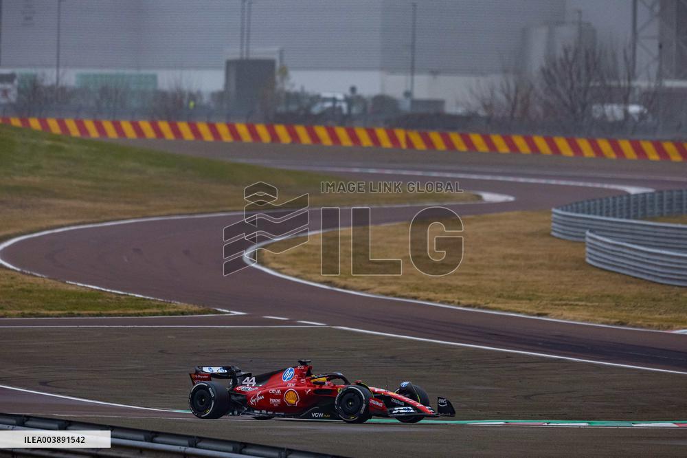 MOTORI - Formula 1 - Lewis Hamilton sulla Ferrari