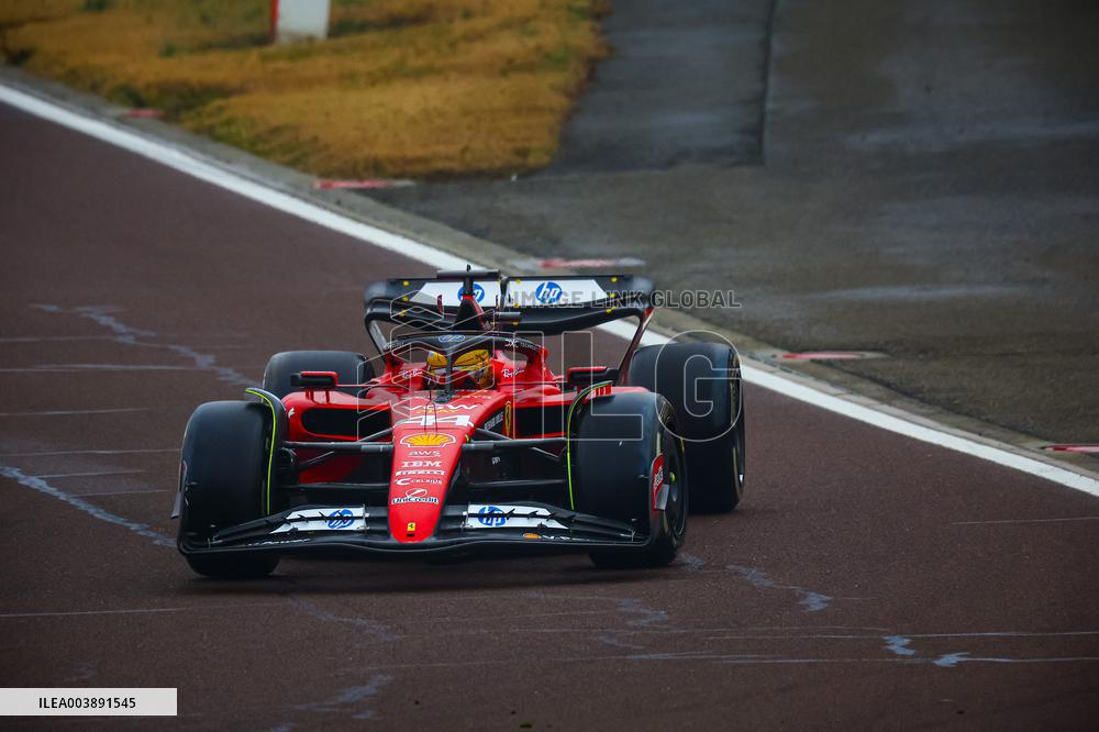 MOTORI - Formula 1 - Lewis Hamilton sulla Ferrari