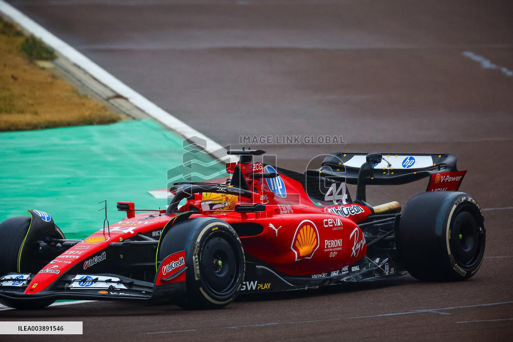 MOTORI - Formula 1 - Lewis Hamilton sulla Ferrari