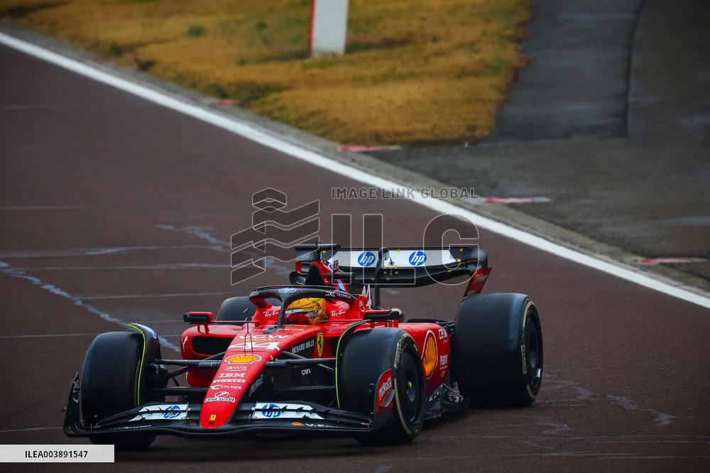 MOTORI - Formula 1 - Lewis Hamilton sulla Ferrari