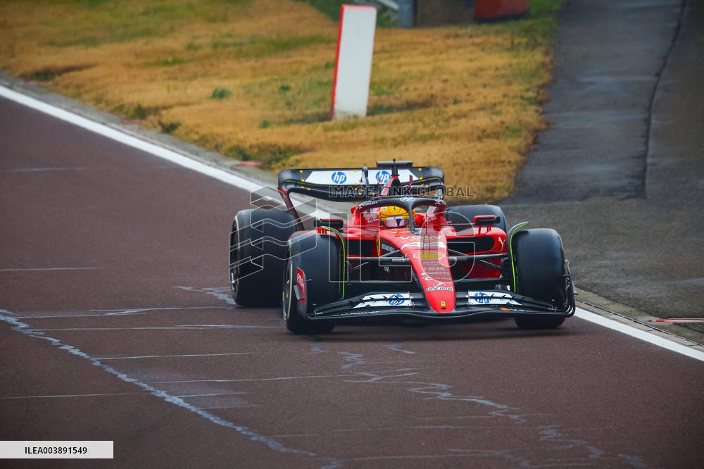 MOTORI - Formula 1 - Lewis Hamilton sulla Ferrari