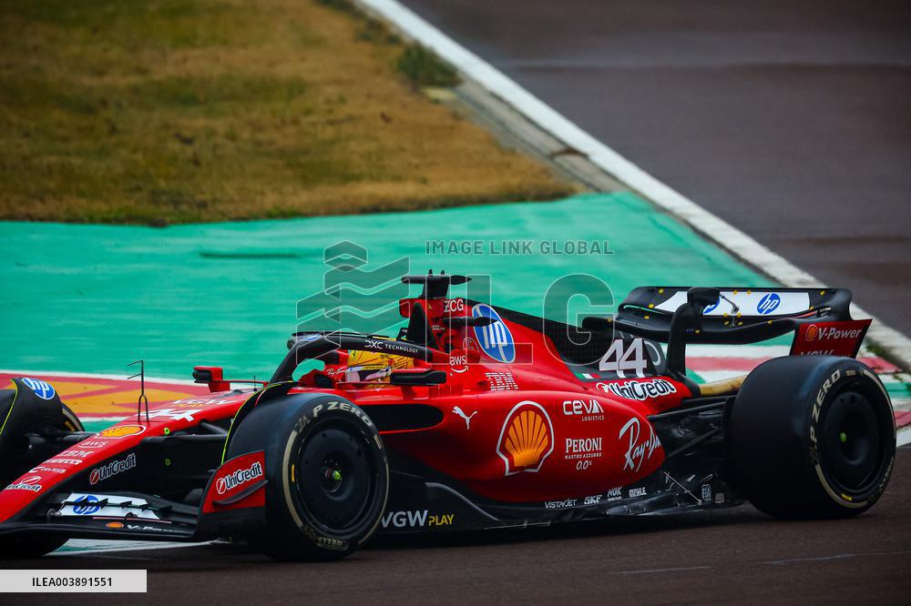 MOTORI - Formula 1 - Lewis Hamilton sulla Ferrari