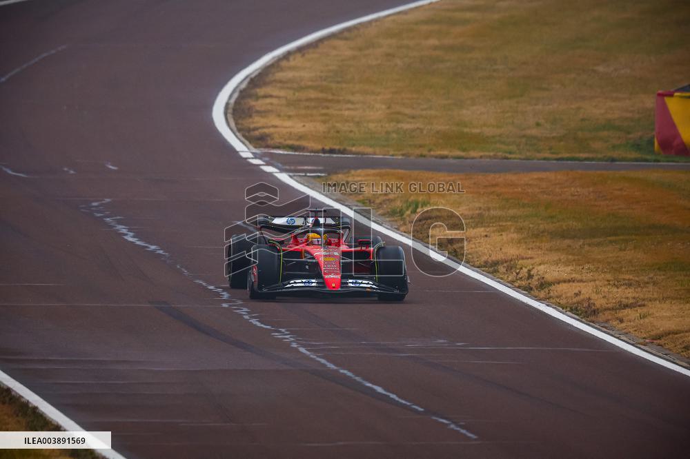 MOTORI - Formula 1 - Lewis Hamilton sulla Ferrari