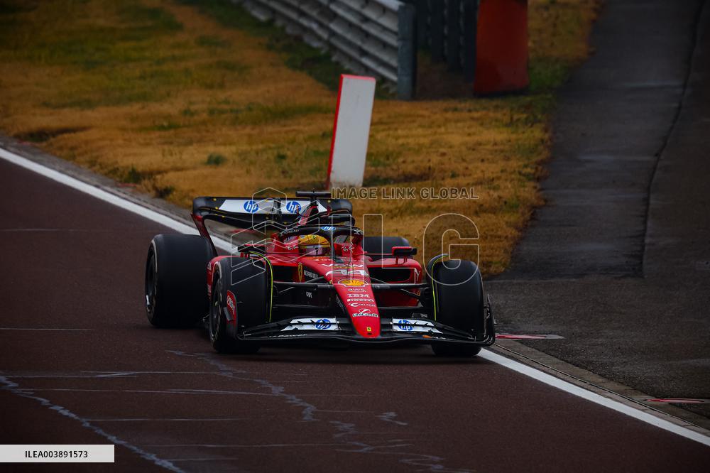 MOTORI - Formula 1 - Lewis Hamilton sulla Ferrari
