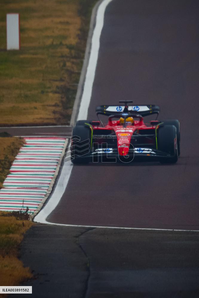 MOTORI - Formula 1 - Lewis Hamilton sulla Ferrari