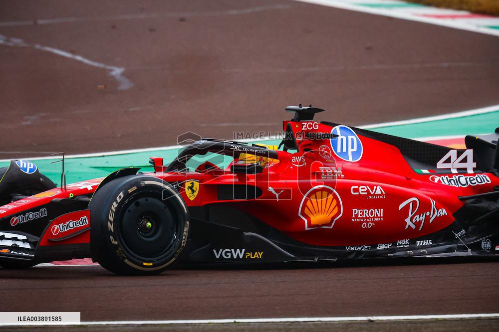 MOTORI - Formula 1 - Lewis Hamilton sulla Ferrari