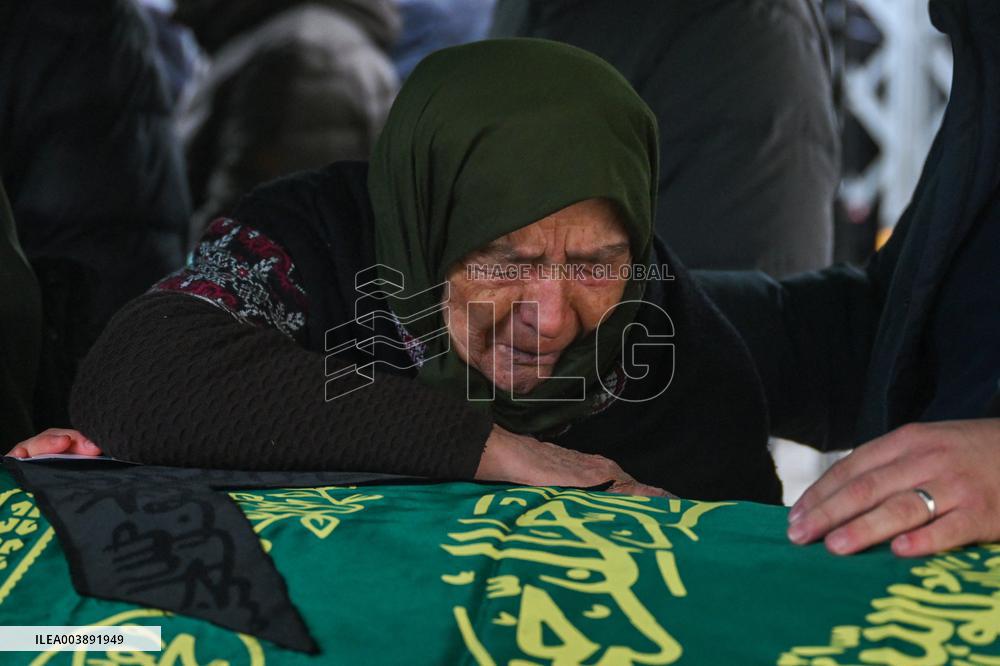 President Erdogan At The Funeral Of Victims In Kartalkaya Hotel Fire Tragedy