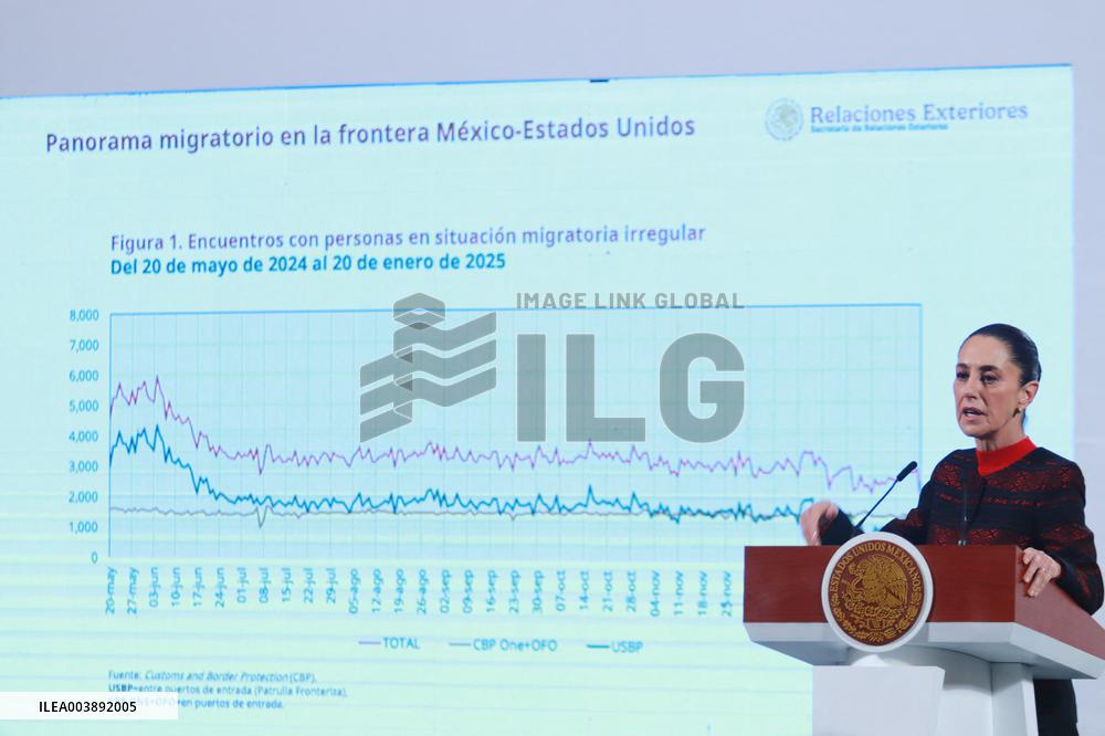 Mexico's Claudia Sheinbaum urges 'cool heads' in face of Trump threats