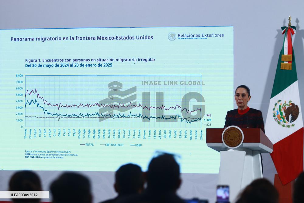 Mexico's Claudia Sheinbaum urges 'cool heads' in face of Trump threats