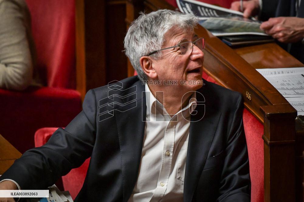 Questions to the government at the National Assembly in Paris FA