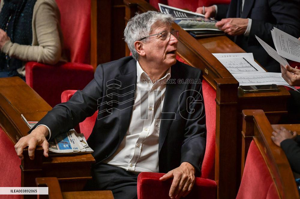 Questions to the government at the National Assembly in Paris FA