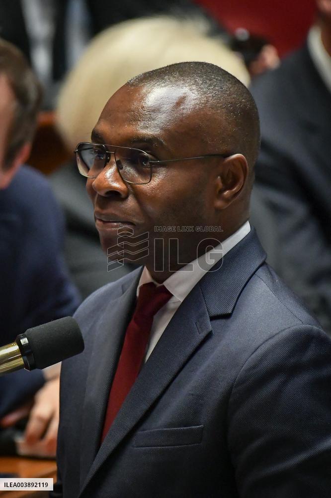 Questions to the government at the National Assembly in Paris FA