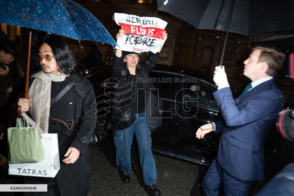 PFW - Berluti Celebrates 130 Years - Arrivals