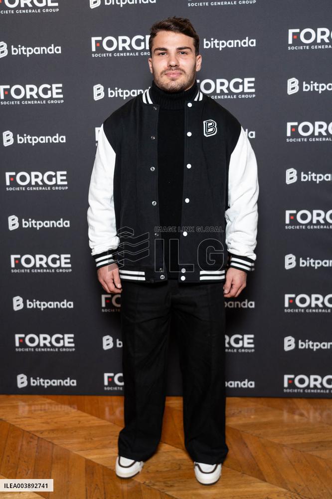 Exclu - Antoine Dupont at an event - Paris AJ