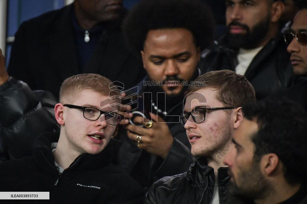 Champions League PSG vs Manchester City -Celebrities - FA