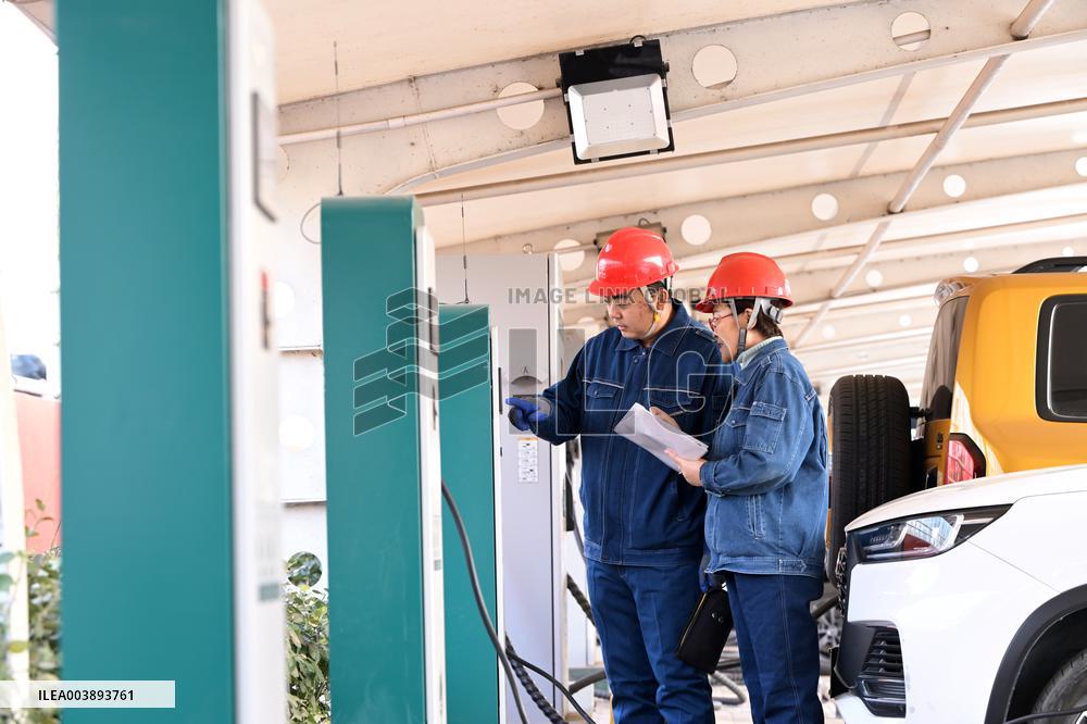New Energy Charging Station Equipment Inspection
