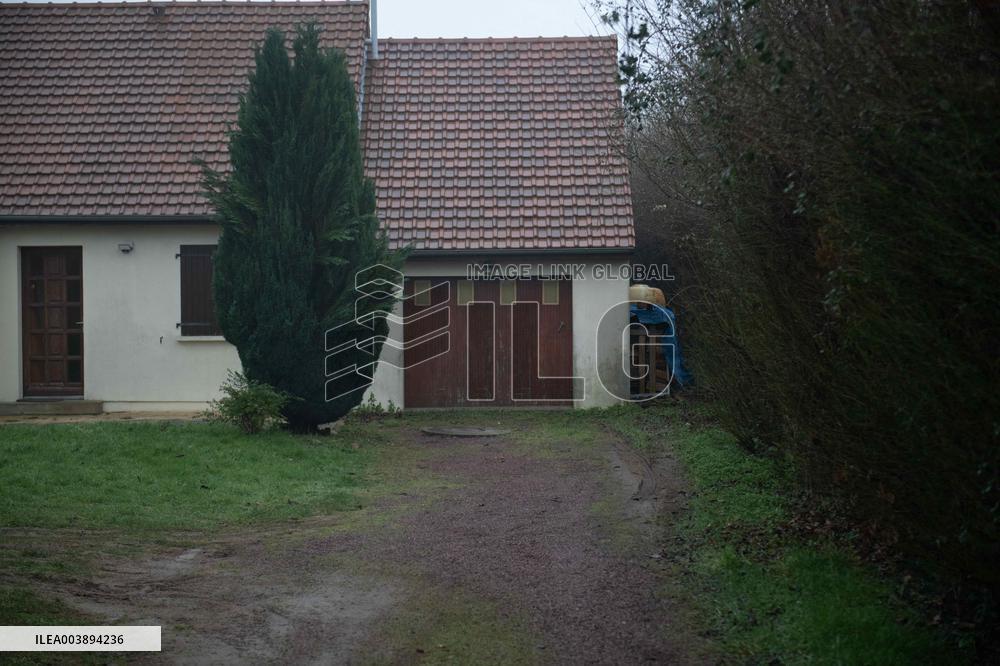 A View Of The House Where Lydie Loge Lived - Orne