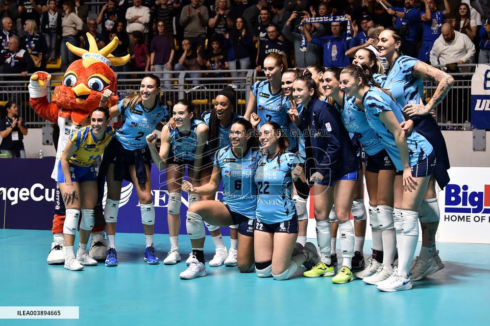 VOLLEY - Volley Challenge Cup Women - Reale Mutua Fenera Chieri vs Sport Lisboa e Benfica