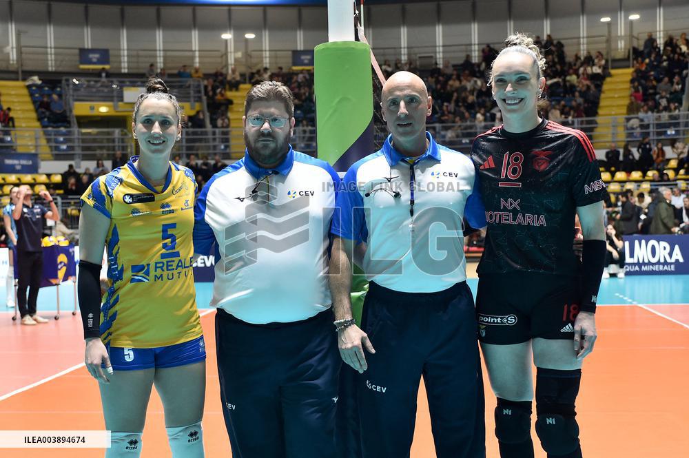 VOLLEY - Volley Challenge Cup Women - Reale Mutua Fenera Chieri vs Sport Lisboa e Benfica