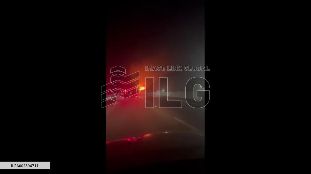 US: New Brush Fire Breaks Out In L.A.’s Sepulveda Pass 4