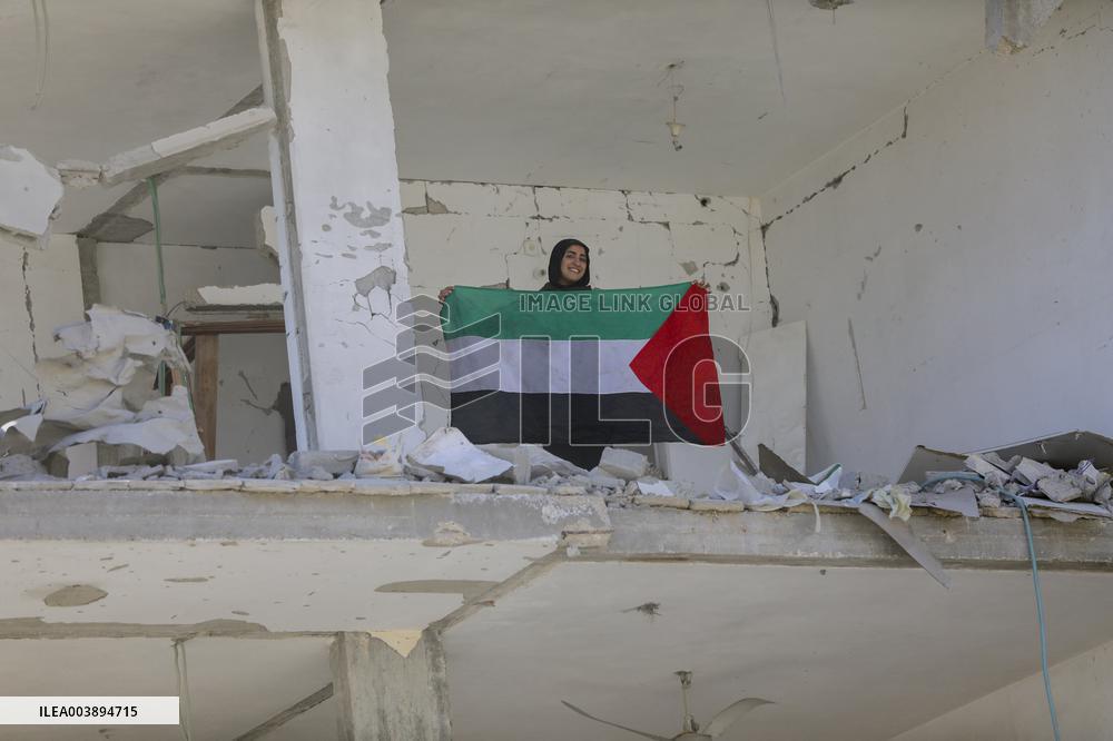 Third Day of A Ceasefire Between Israel and Hamas - Gaza