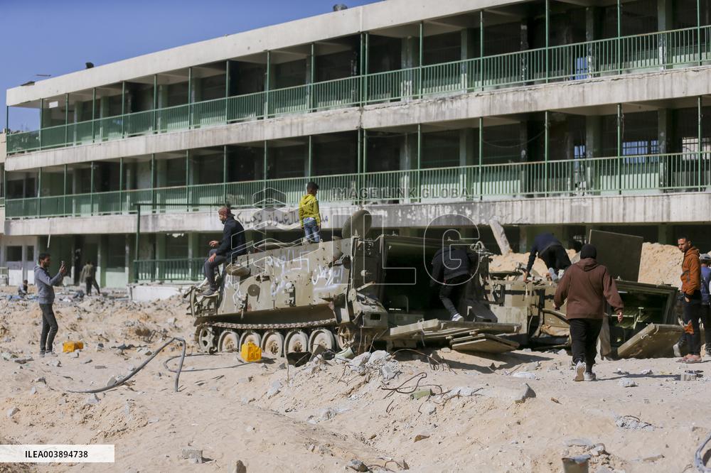 Third Day of A Ceasefire Between Israel and Hamas - Gaza