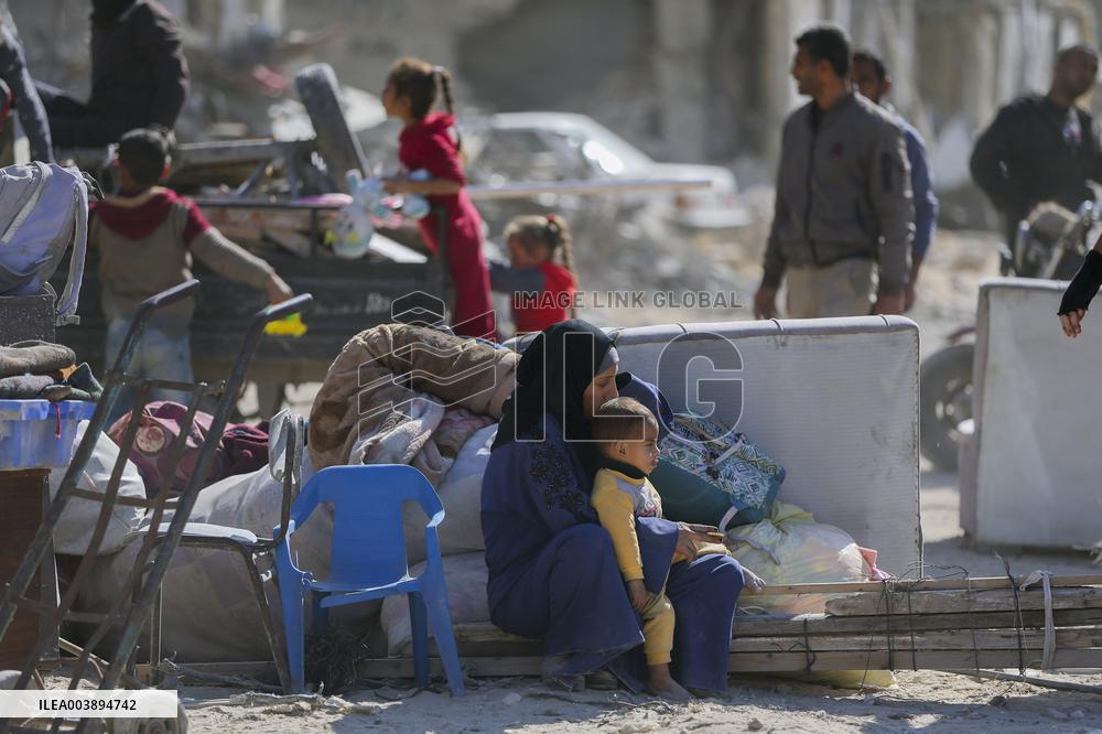 Third Day of A Ceasefire Between Israel and Hamas - Gaza