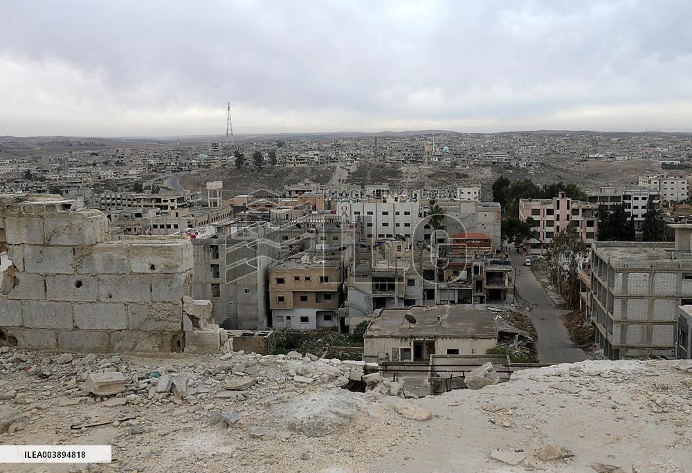 View Of The War-Torn Daraa City - Syria