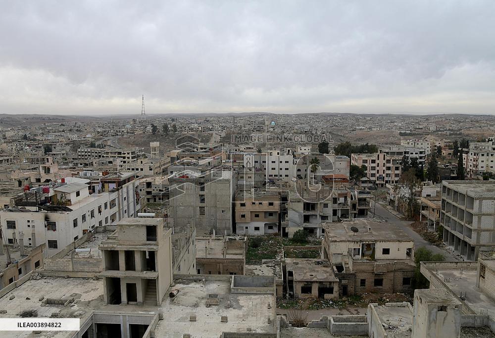 View Of The War-Torn Daraa City - Syria