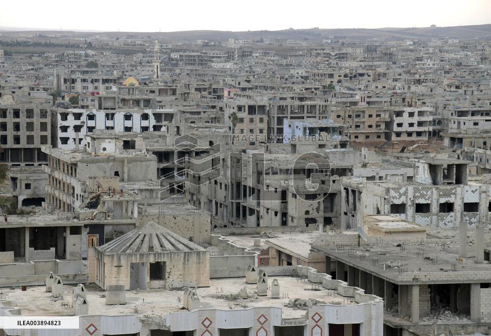 View Of The War-Torn Daraa City - Syria