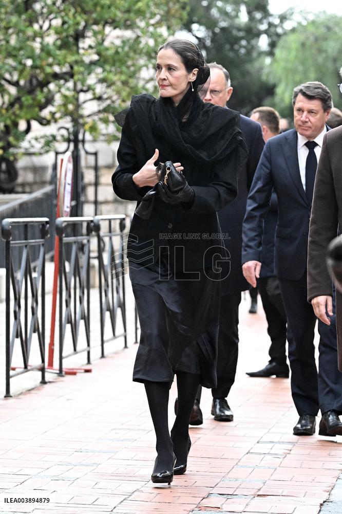 NO TABLOIDS - Didier Guillaume Funeral - Monaco